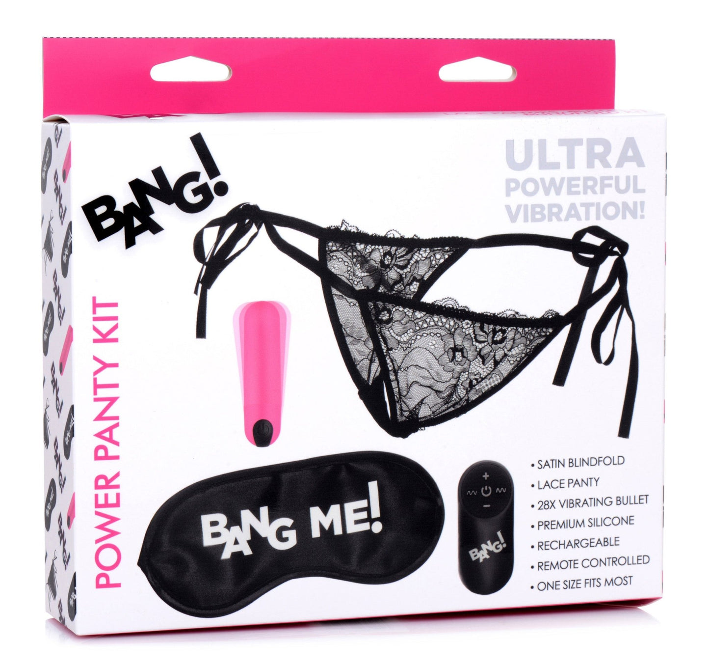 Bang Power Panty Kit - Pink BNG-AG579