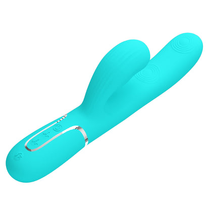 Perdita Twinkled Tenderness Vibrator - Turquoise BW-500015-1