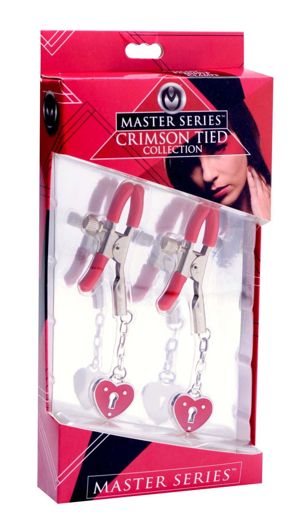 Charmed Heart Padlock Nipple Clamps MS-AE203