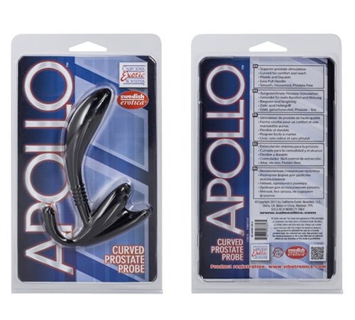 Apollo Curved Prostate Probe - Black SE0409302