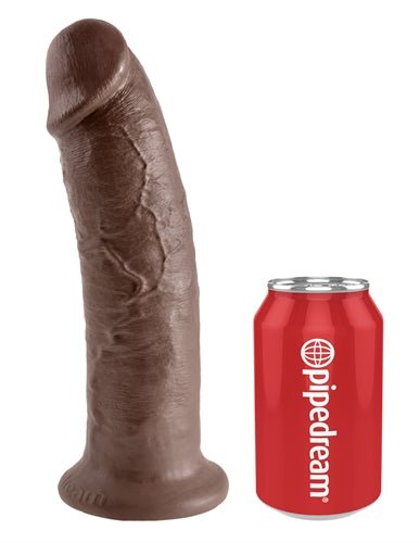 King Cock 10-Inch Cock Brown PD5505-29