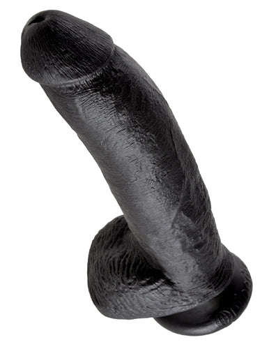 King Cock 9-Inch Cock With Balls - Black PD5508-23