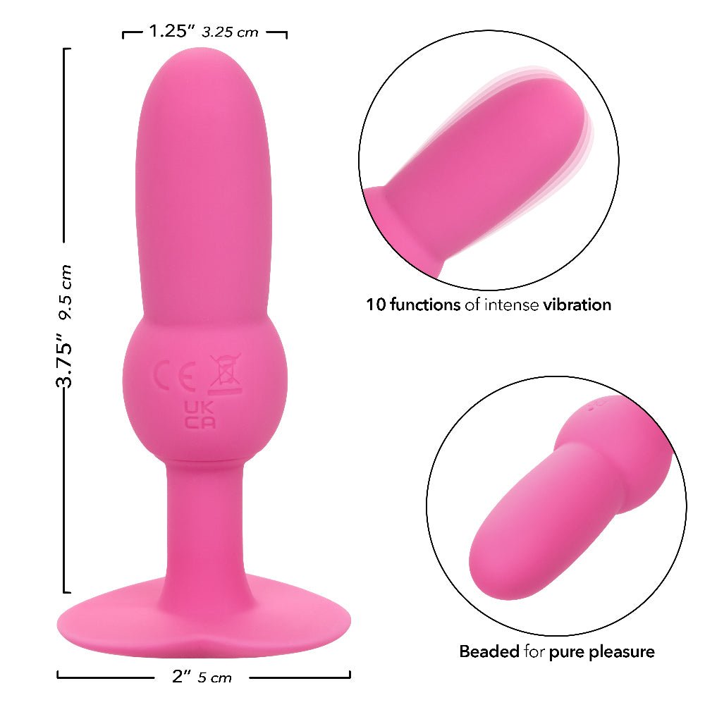 First Time Vibrating Beaded Probe - Pink SE0003803