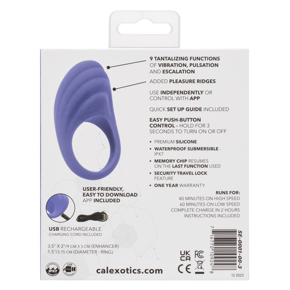 Calexotics Connect Couples Ring - Periwinkle SE0001003