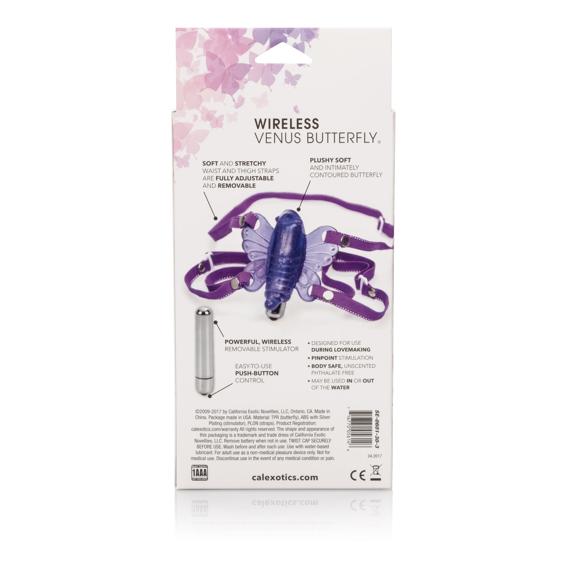 Wireless Venus Butterfly Wearable Stimulator SE0601303