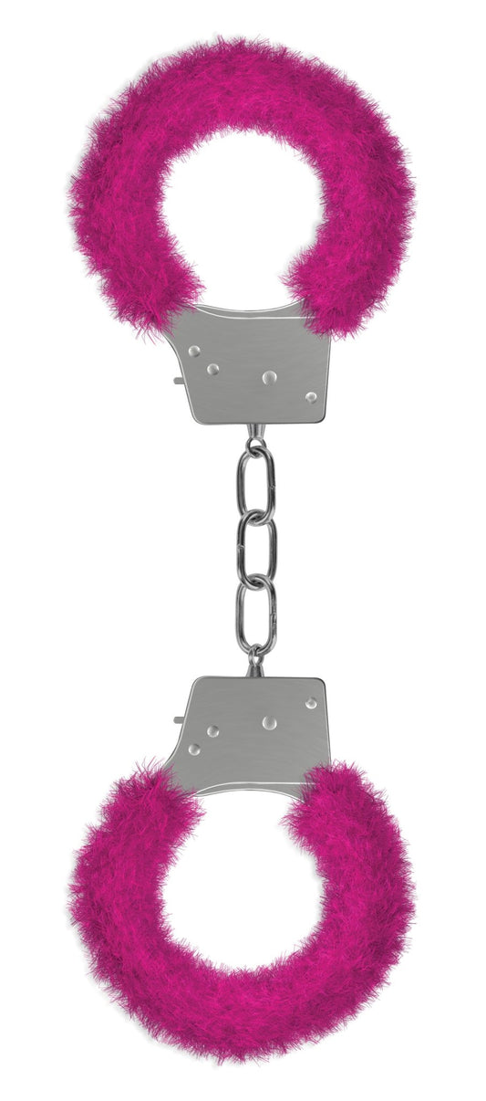 Beginner's Furry Handcuffs - Pink OU-OU002PNK