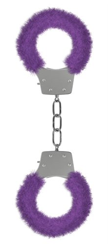 Pleasure Handcuffs Furry - Purple OU-OU004PUR