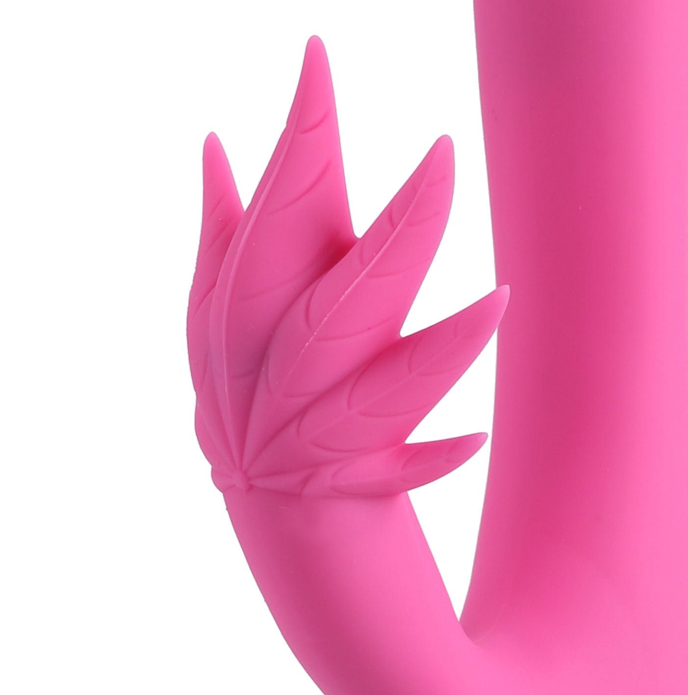 Maui 420 Series - Dual Motor G-Spot Pot Leaf - Rechargeable Vibrator - Pink MTMA2001LF