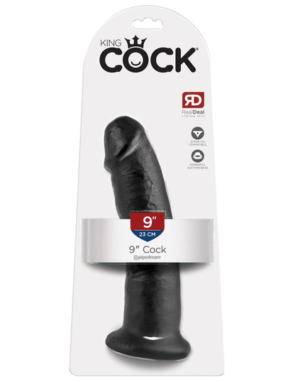 King Cock 9-Inch Cock Black PD5504-23