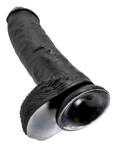 King Cock 10-Inch Cock With Balls - Black PD5509-23