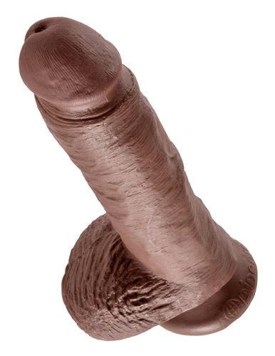 King Cock 8-Inch Cock With Balls - Brown PD5507-29