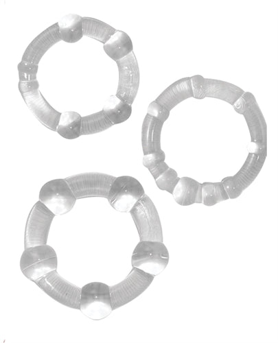 Ram Beaded Cockrings - Clear NW2485-1