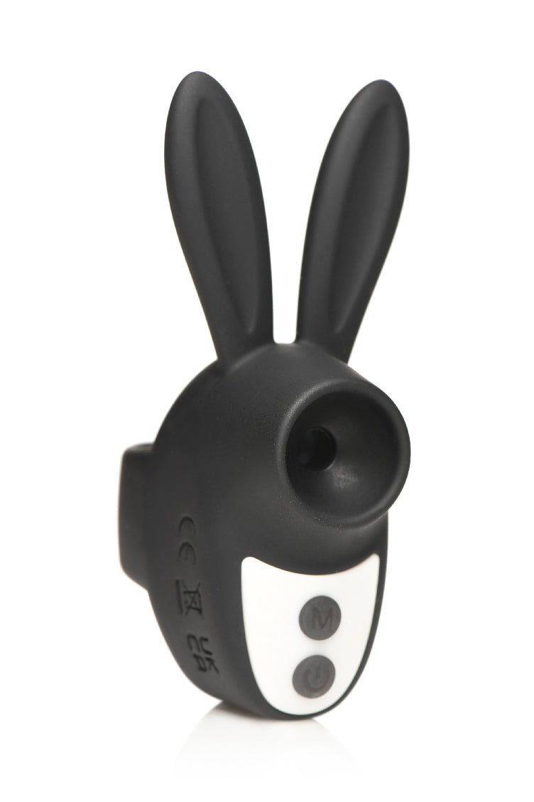 Sucky Bunny Clit Stimulator - Black INM-AH465-BLK