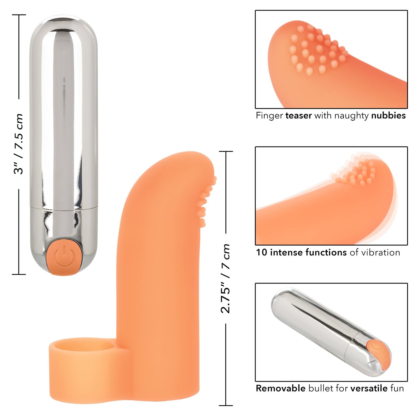 Intimate Play Rechargeable Finger Tickler SE1705002