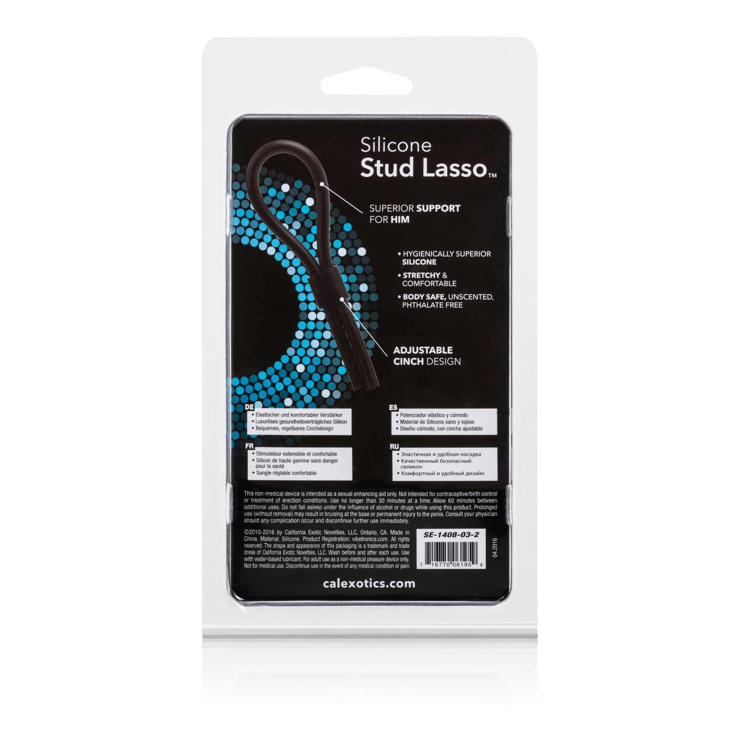 Silicone Stud Lasso - Black SE1408032