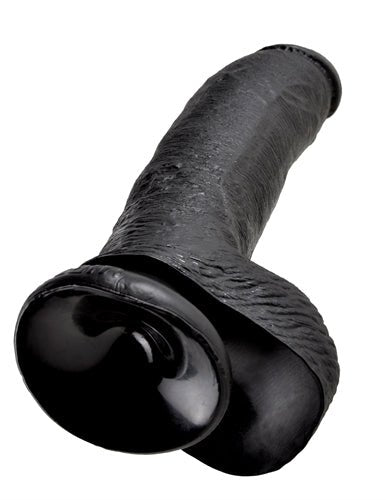 King Cock 9-Inch Cock With Balls - Black PD5508-23