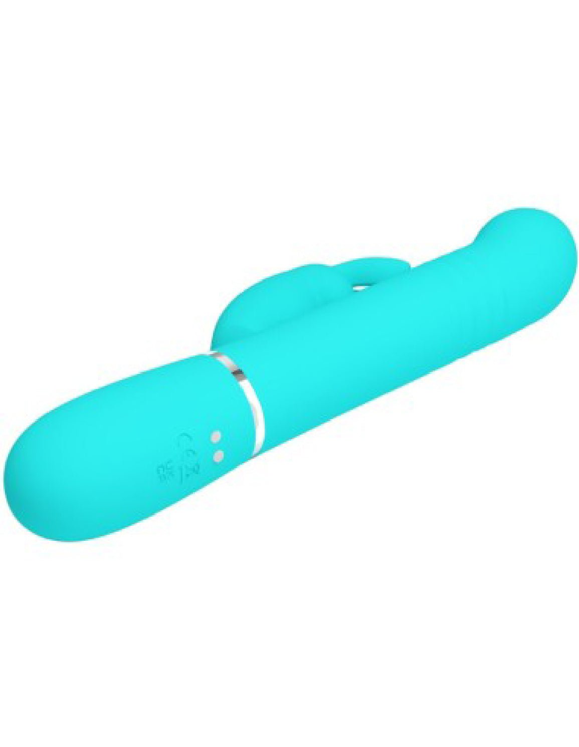 Coale Rabbit Vibrator Pearls - Turquoise BW-500013-1