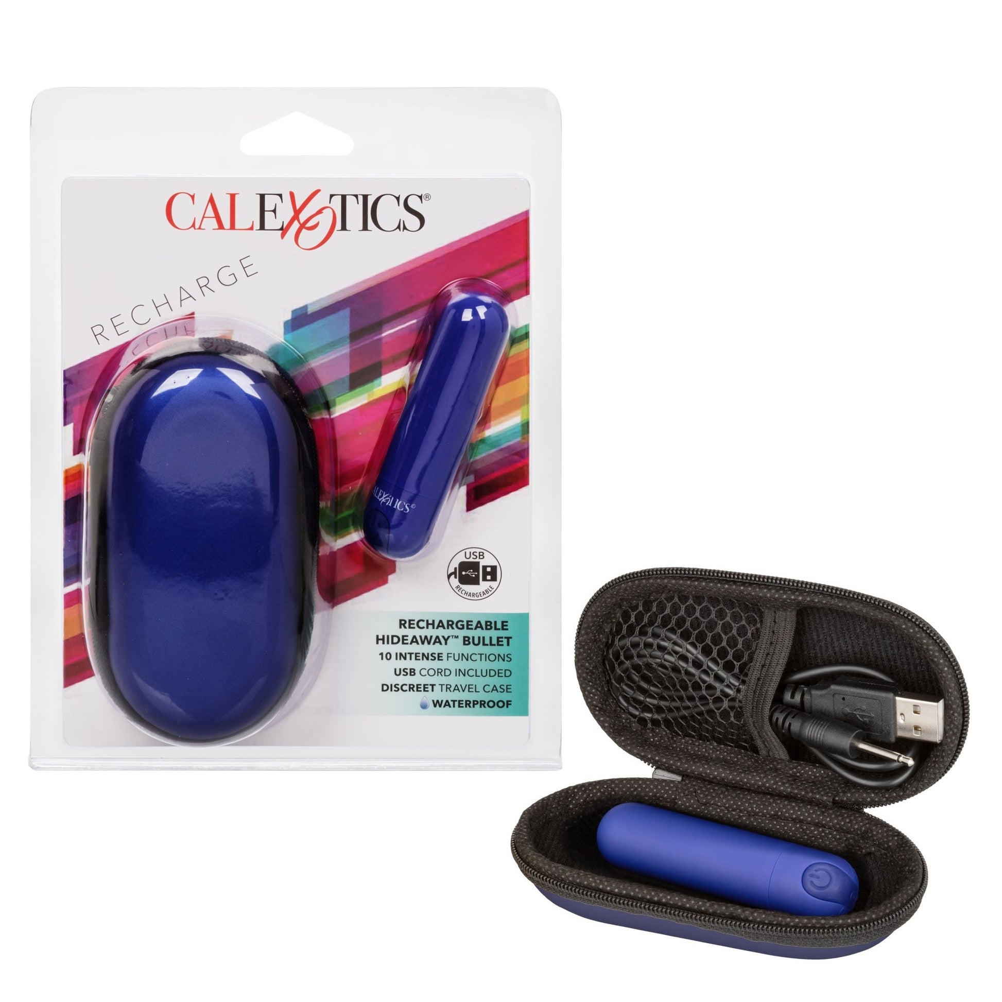 Rechargeable Hideaway Bullet - Blue SE0062352