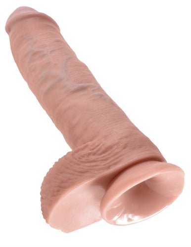 King Cock 10-Inch Cock With Balls - Flesh PD5509-21