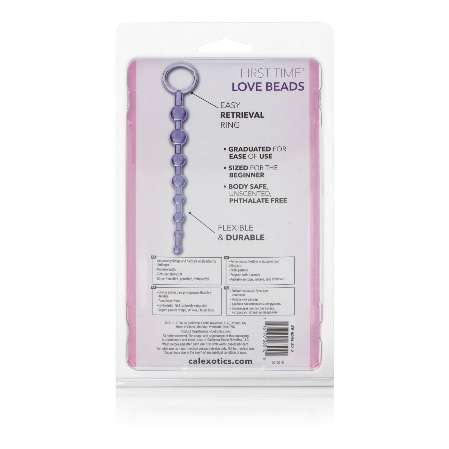 First Time Love Beads - Purple SE0004322