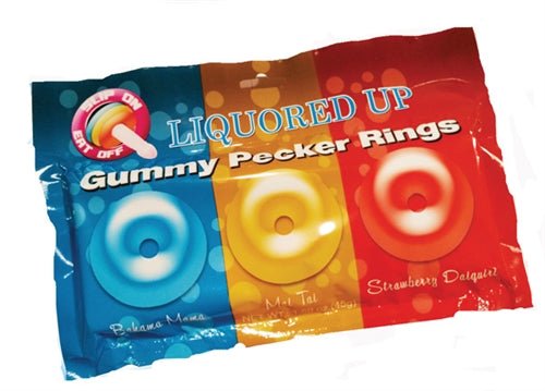 Liquored Up Gummy Pecker Rings HTP2866