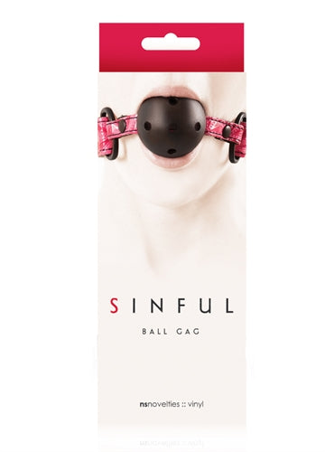 Sinful Ball Gag - Pink NSN1221-14