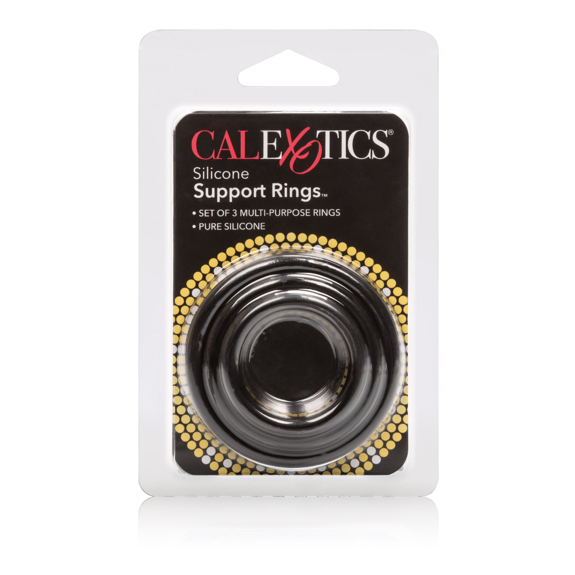 Silicone Support Rings - Black SE1455252