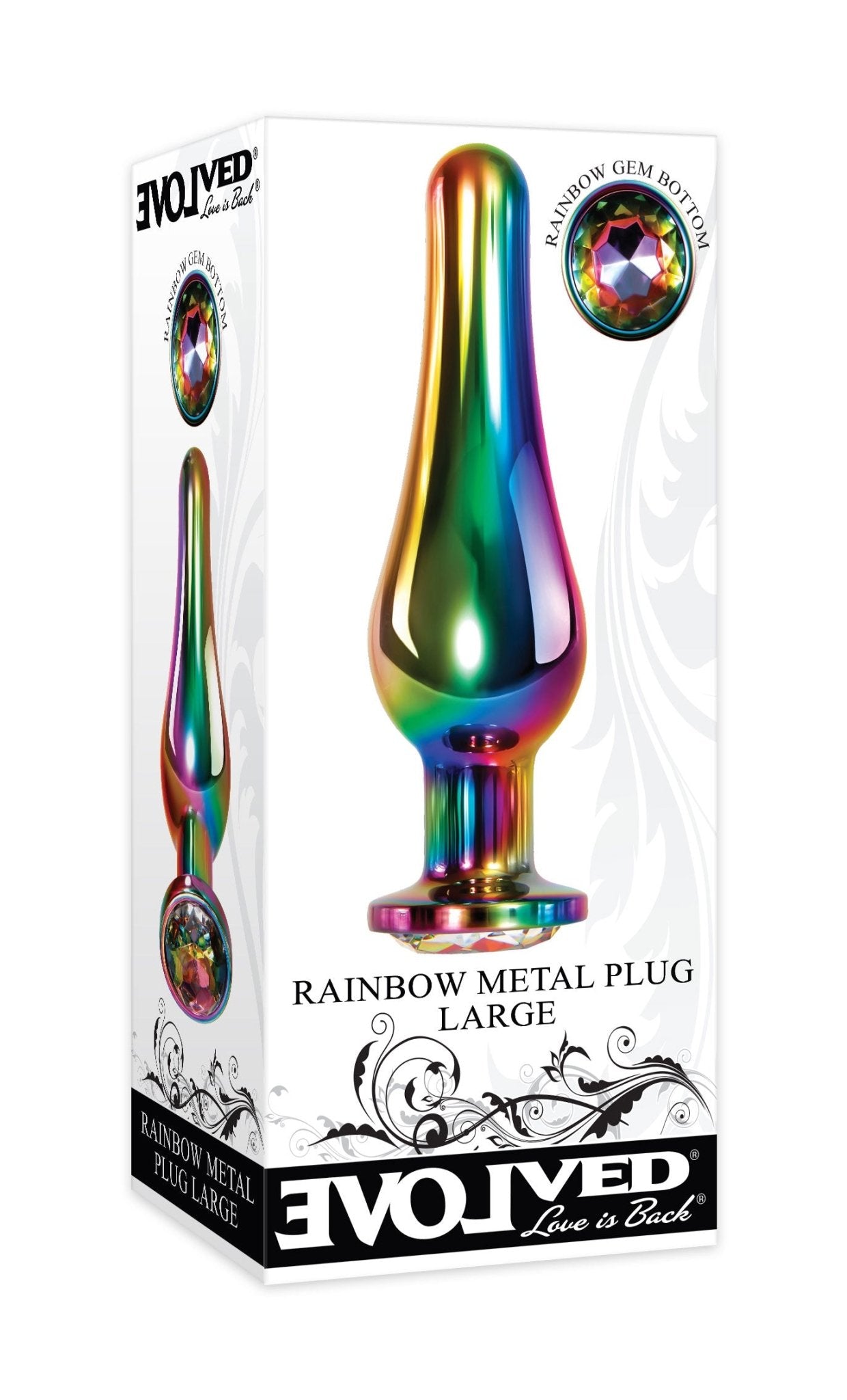 Rainbow Metal Plug - Large EN-BP-8560-2