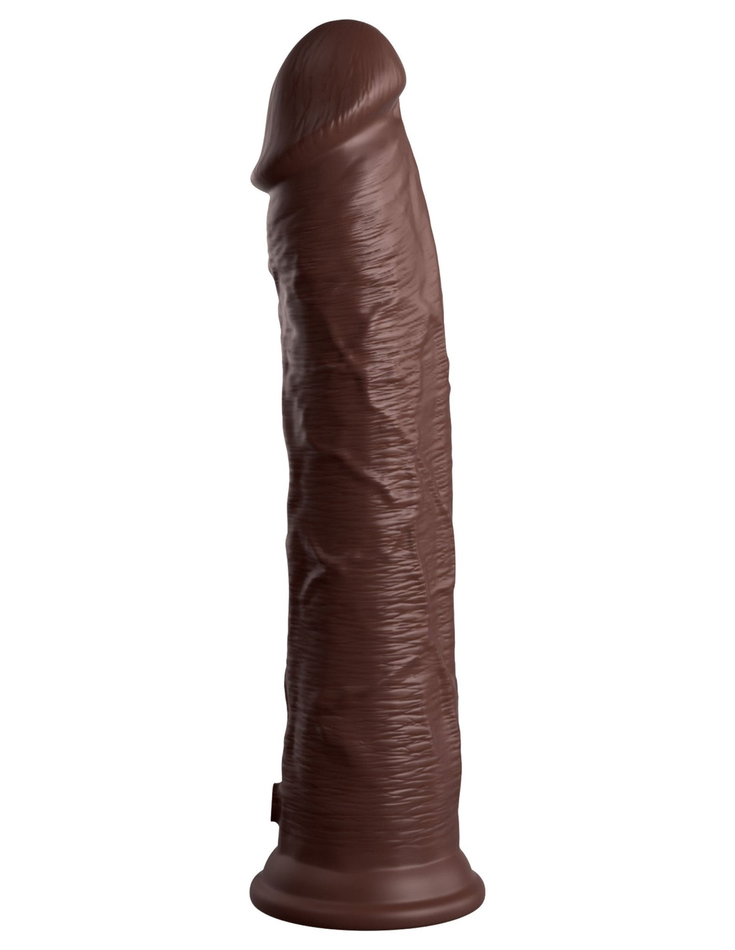 King Cock Elite 11 Inch Silicone Dual Density Cock - Brown PD5775-29