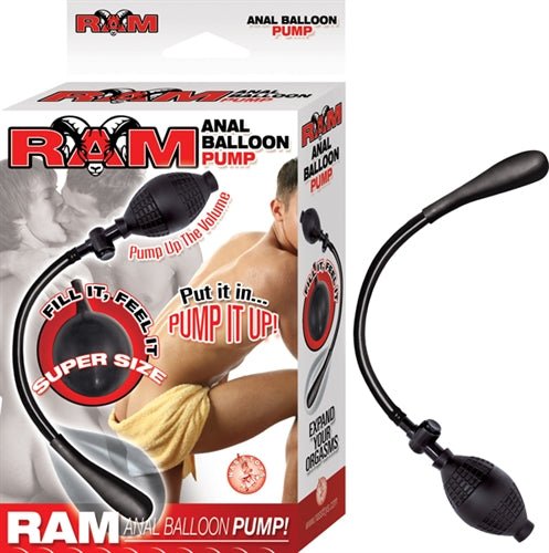 Ram Anal Balloon Pump - Black NW2454-2