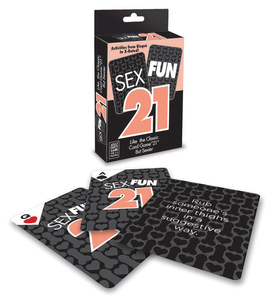 Sex Fun 21 - Adult Card Game LG-BG076