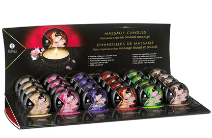 Mini Massage Candle Display - 24 Count SHU4699