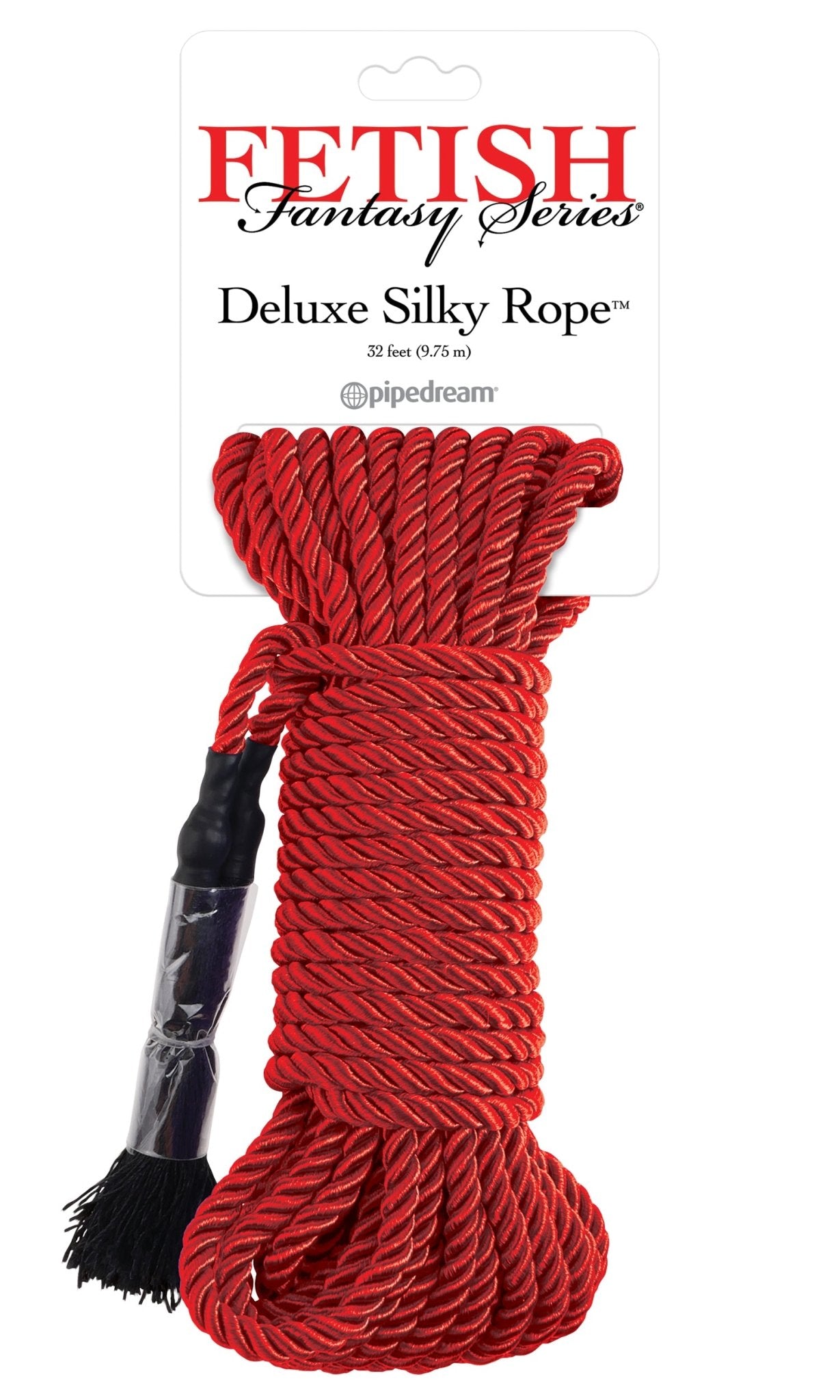 Fetish Fantasy Series Deluxe Silky Rope - Red PD3865-15