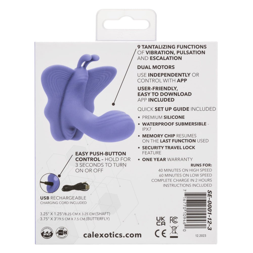 Calexotics Connect Venus Butterfly - Periwinkle SE0001123