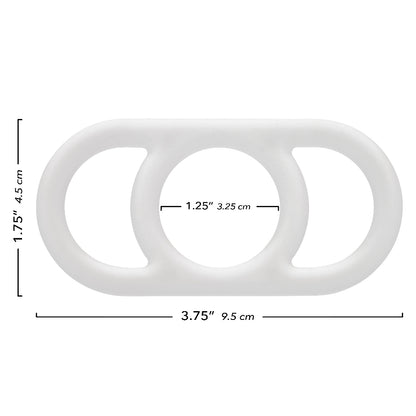 Alpha Liquid Silicone Commander Ring - Natural SE1492202