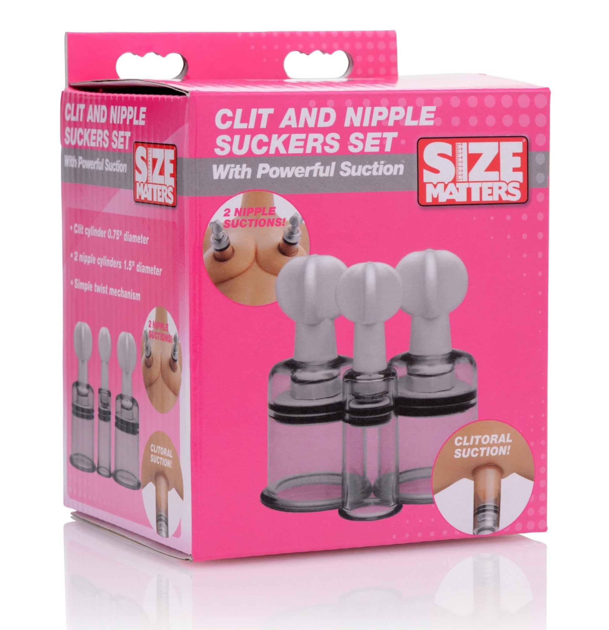 Clit and Nipple Suckers Set SM-AF222