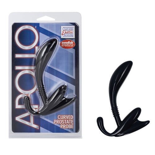 Apollo Curved Prostate Probe - Black SE0409302