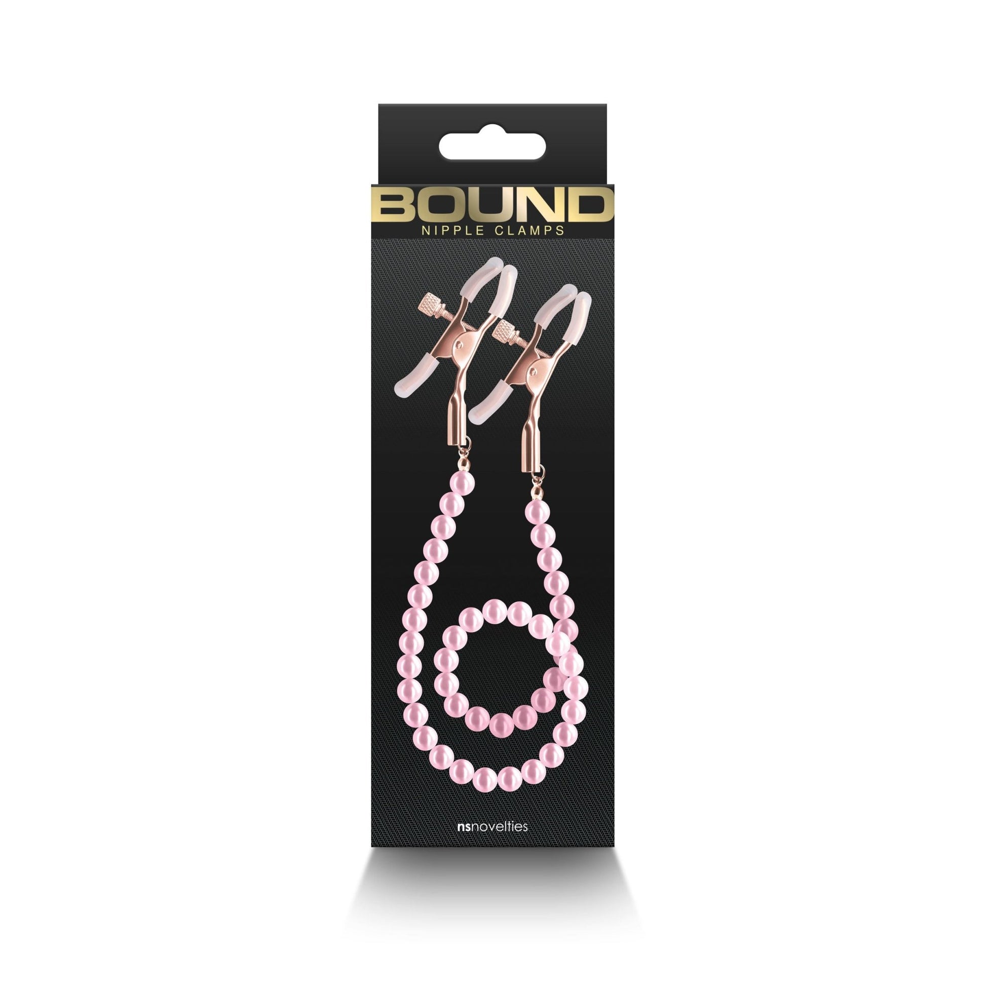 Bound - Nipple Clamps - Dc1 - Pink NSN-1302-44