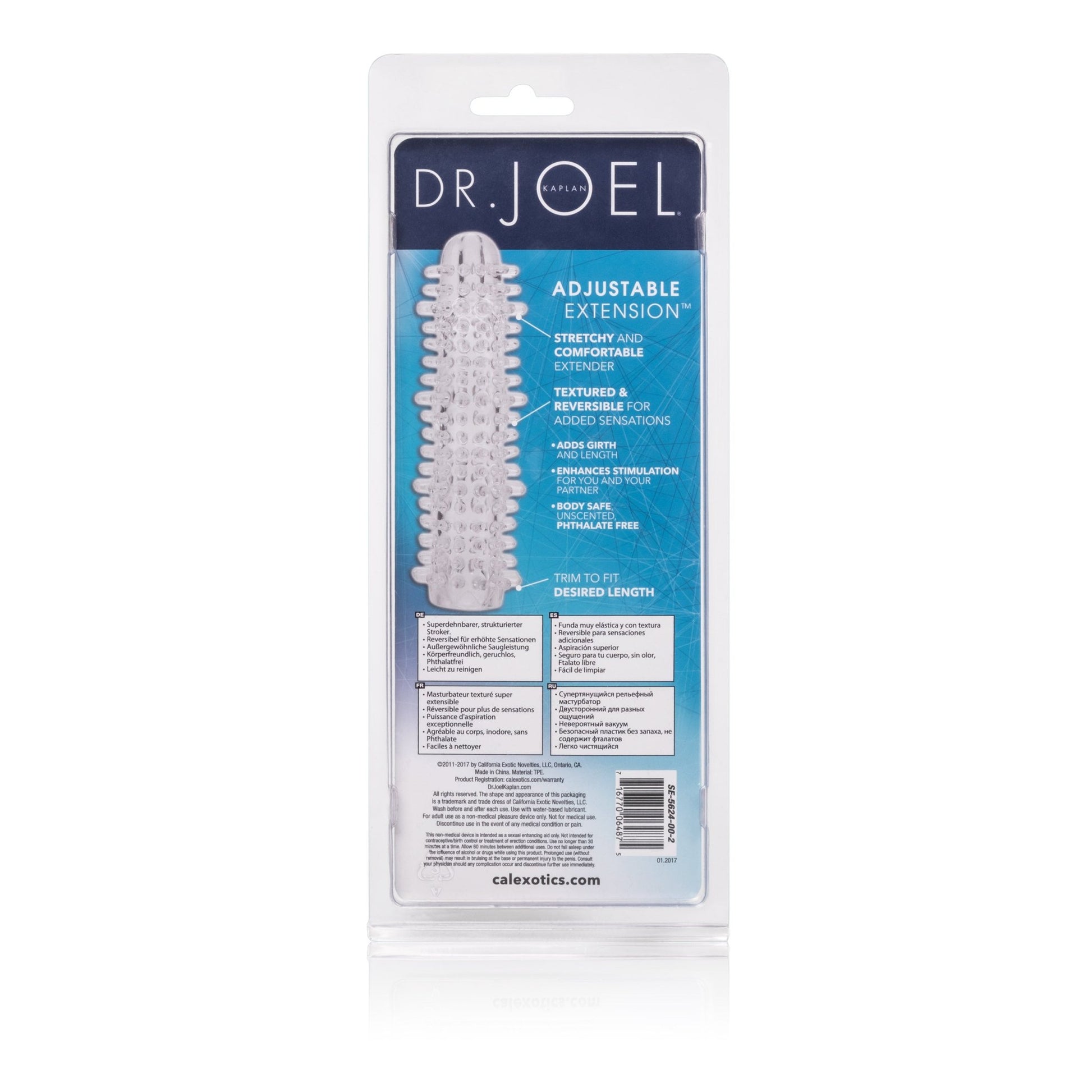 Dr. Joel Kaplan - Adjustable Extension With Added Grith - Clear SE5624002