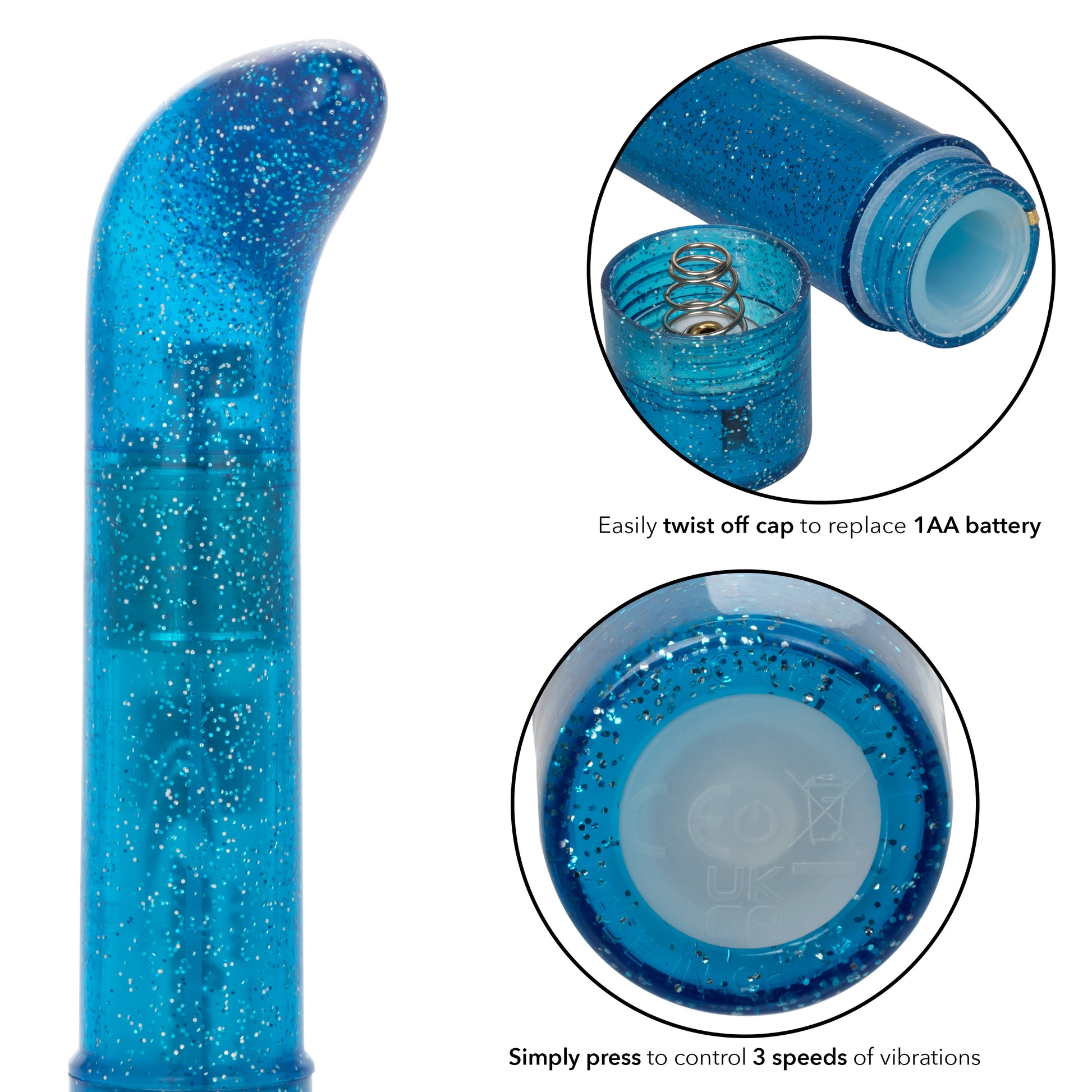 Sparkle Mini G-Vibe - Blue SE0566352