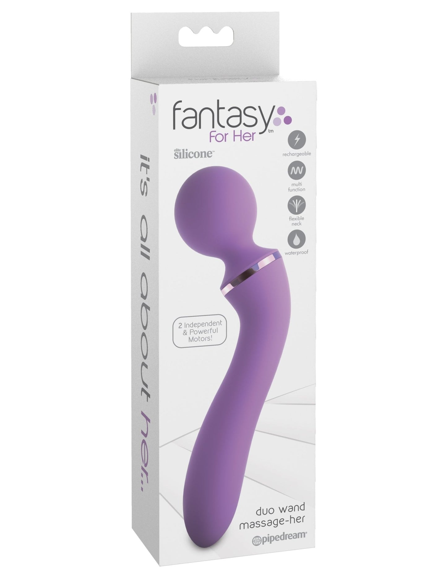 Fantasy for Her Duo Wand Massage-Her PD4940-12