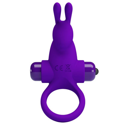 Pretty Love Vibrant Penis Ring I - Purple BI-210204-1