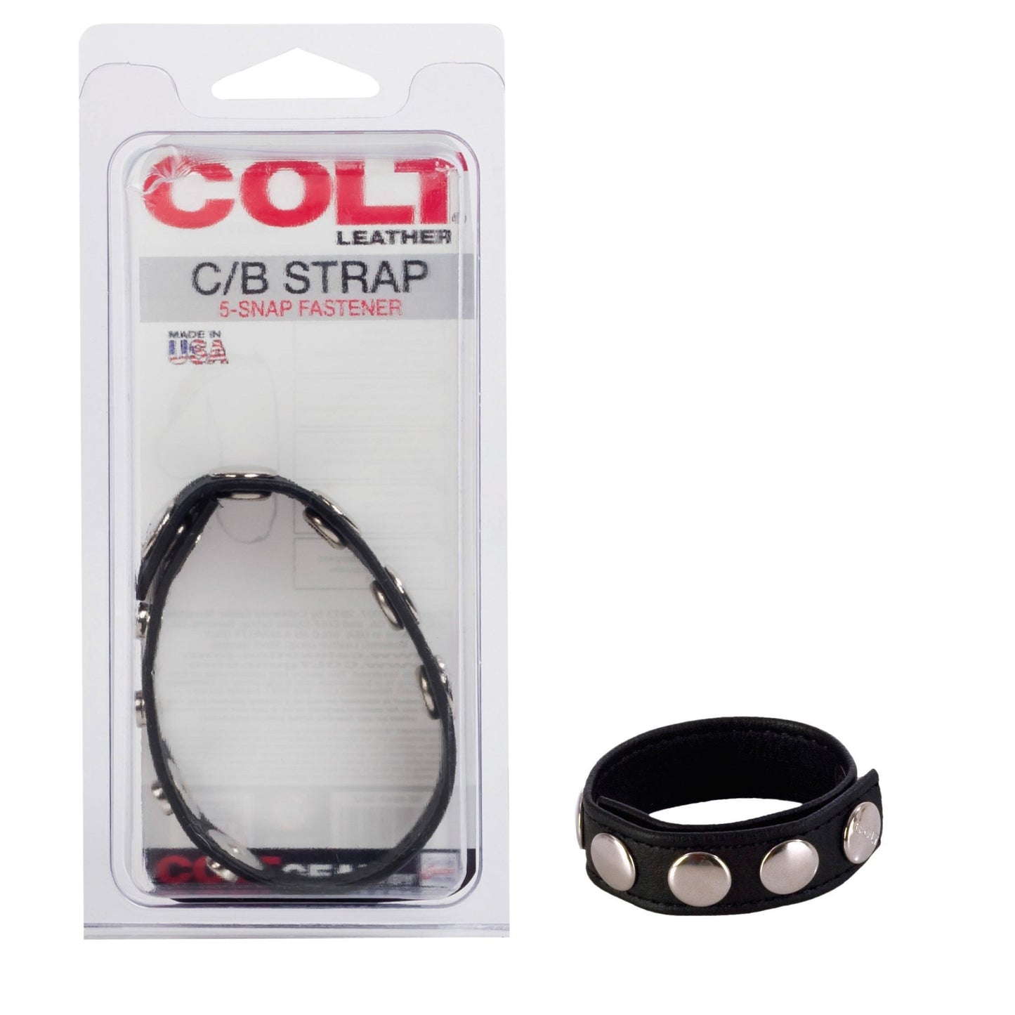 Colt Adjustable 5 Snap Leather SE6843302