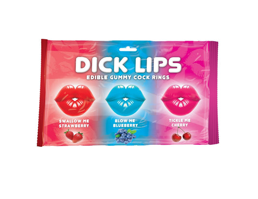 Dick Lips Edible Gummy Cock Rings HTP2987