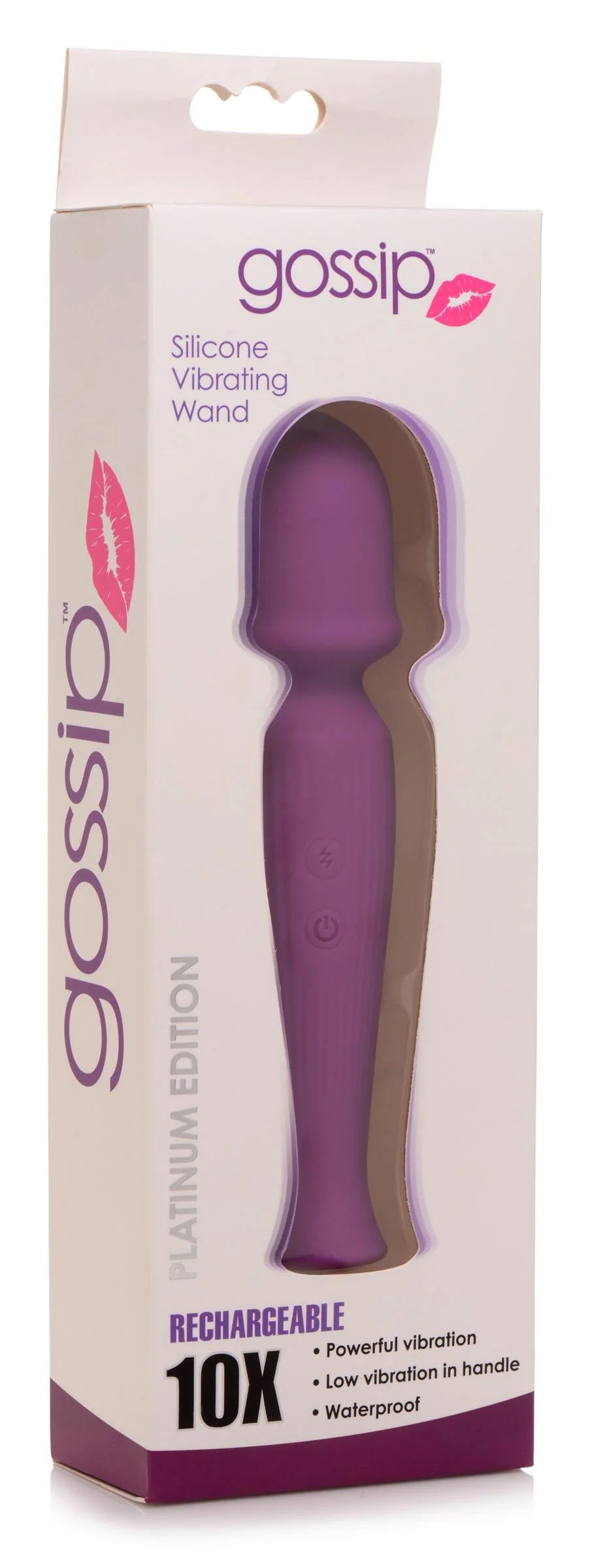 Silicone Wand Massager - Violet CN-04-0752-40