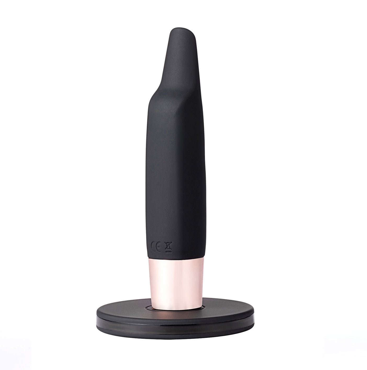 Aspen 15-Function Rechargeable Wireless Flickering Tip Vibrator - Black MTMA2104