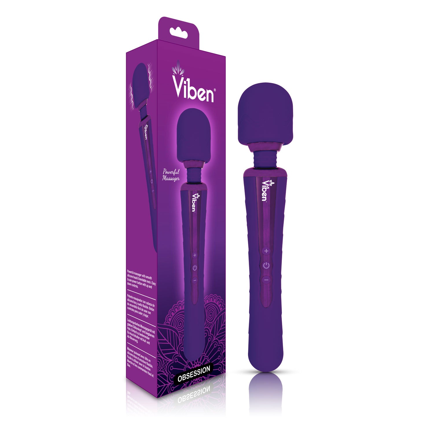 Obsession - Intense Wand Massager - Violet VB-66100