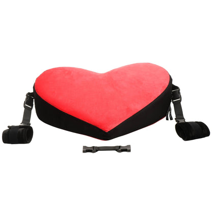 Bondage Love Pillow - Black/red BB-AH365