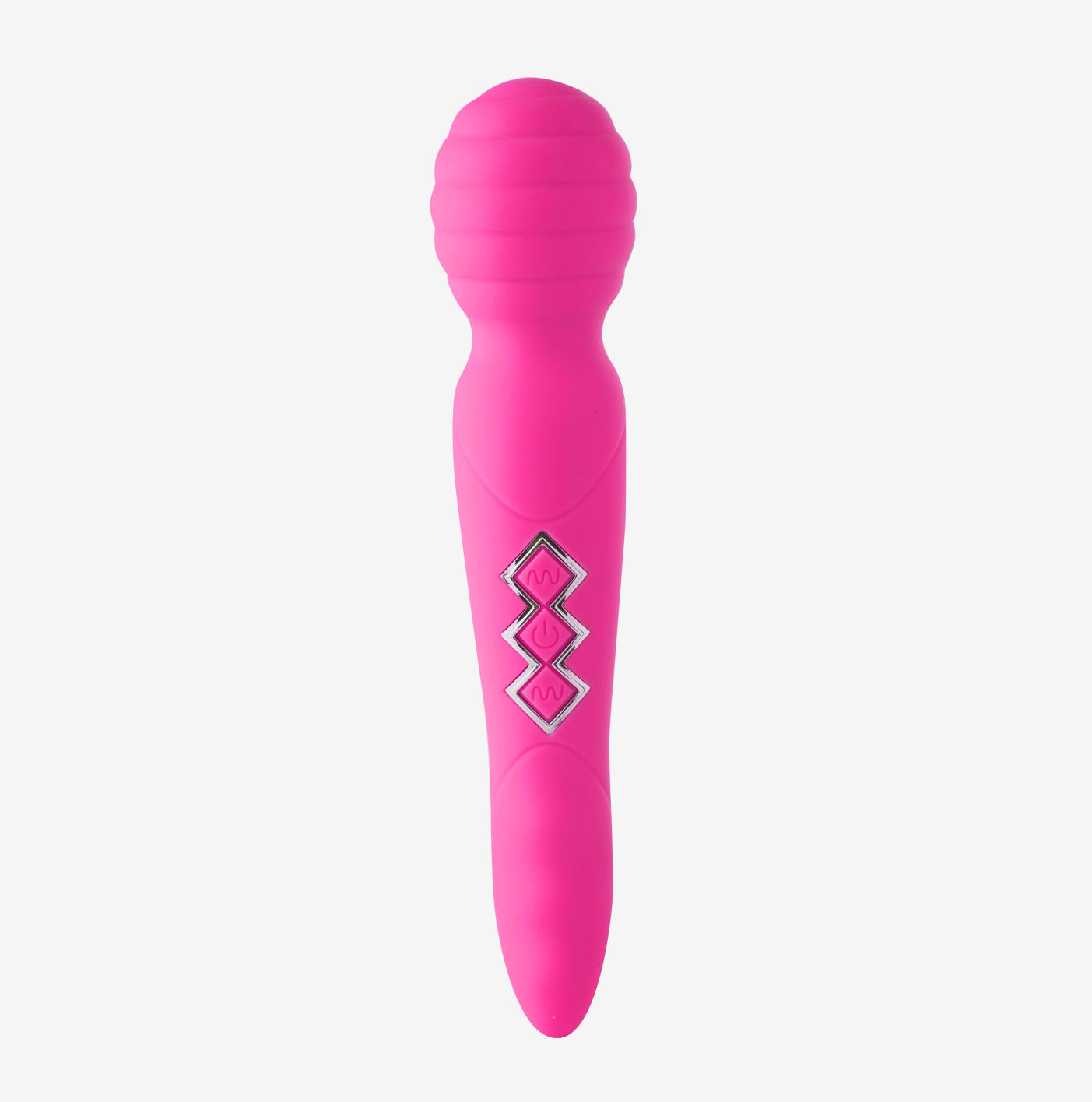 Zoe Twisty Dual Vibrating Pleasure Wand - Pink MTAV302-PK