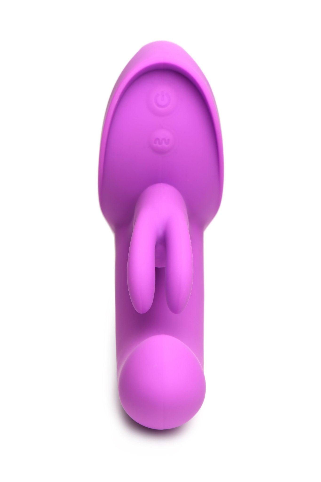 10x Come Hither Rocket Silicone Vibrator - Purple INM-AH106